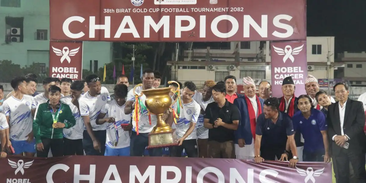 झापालाई दोस्रोपटक विराट गोल्डकपको उपाधि